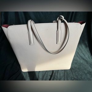 Genuine Kate Spade Margaux Large Work Leather Tote Bag - Palme Vellum Pink